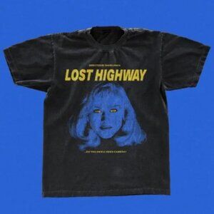 New Lost Highway Movie T-Shirt, David Lynch Classic Film T-Shirt